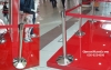 dubai sign display stand crowed control Q stands  Barrier and Queue Up Control System. Queue Up Stand - Crowd control barriers aka Q Stand are sold as portable folding free standing raffle box suggection box feedbak box acrylic products